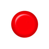 Swatch of IBD Head-to-Toe Gelato – vibrant cherry red gel polish with a smooth, glossy cream finish.